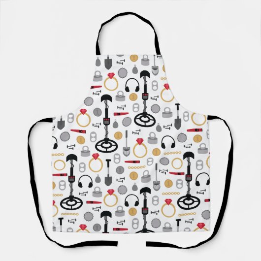 Metaal detecteren Apron Schort (Voorkant)