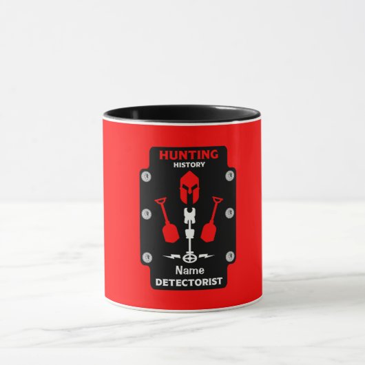 Metaal detecteren detectors mok (Midden)