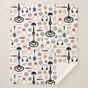 Metaal detecteren Sherpa Blanket Deken