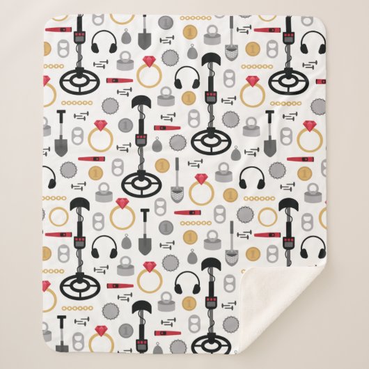 Metaal detecteren Sherpa Blanket Sherpa Deken (Voorkant)