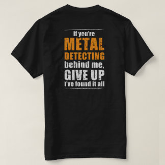 Metaal detecteren t-shirt - ideaal metaaldetectieg