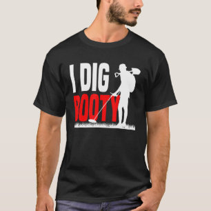 Metaal detecteren Treasure Hunt Detectorist Ik gra T-shirt