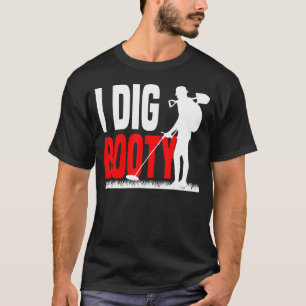 Metaal detecteren Treasure Hunt Detectorist Ik gra T-shirt