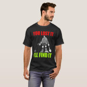 Metaal detecteren Treasure Hunt Detectorist Metal  T-shirt (Voorkant volledig)