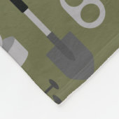 Metaal detecteren ventilatorbak fleece deken (Hoek)