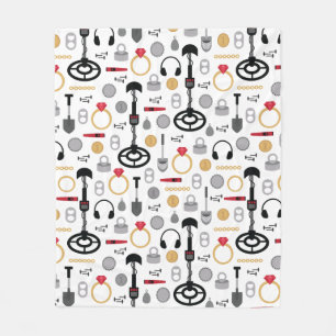 Metaal detecteren ventilatorbak fleece deken