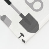 Metaal detecteren ventilatorbak fleece deken (Hoek)