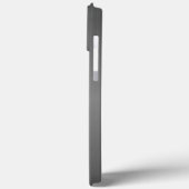 Metaal: Donkere, geborstelde metalen Hoesje-Mate i Case-Mate iPhone Case (Achterkant / Links)