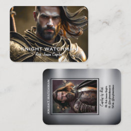 Metaal Effect Coscards Landschap Cosplay Fotokaart Visitekaartje
