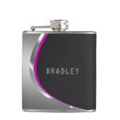 metaal en geperforeerd heupfles (Voorkant)