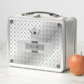 Metaal en staal Star Lunchbox (In situ)