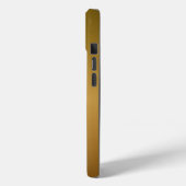 Metaal geborsteld koper Case-Mate iPhone case (Achterkant / Links)