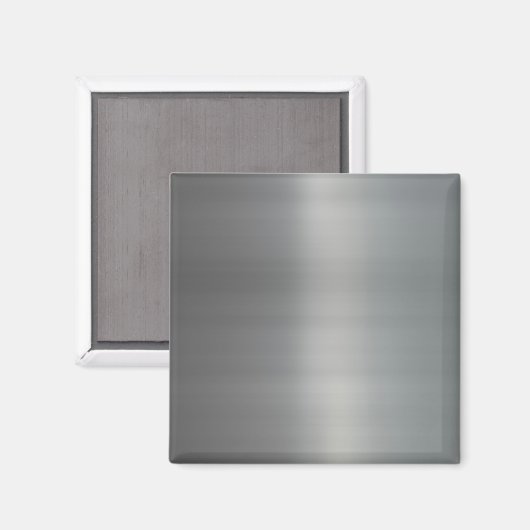 Metaal getextureerd klaspenseel magneet (Voorkant / Achterkant)