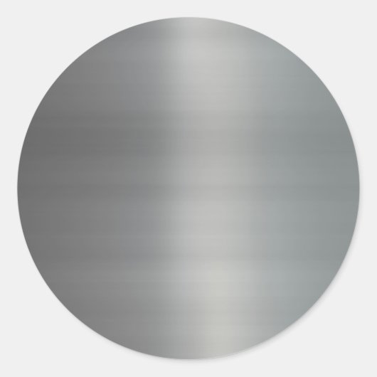 Metaal getextureerd klaspenseel ronde sticker (Voorkant)