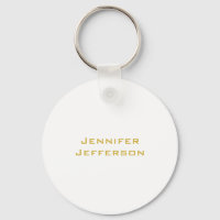 Metaal Goud & Witte Professionele Moderne Elegante