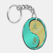 Metaal Hond Sleutelhanger (Voorkant Links)