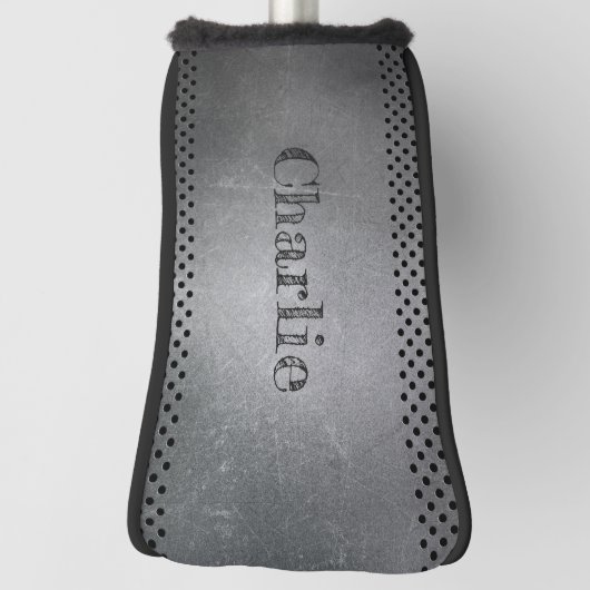 Metaal Kijk op aangepaste naam putter Golfheadcover (Draai 90)
