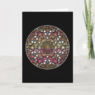 Metaal Kristal Mandala Kaart
