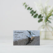 Metaal Leaf Visitekaartje (Staand voorkant)