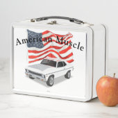 Metaal Lunchbox American Musea White Nova (In situ)