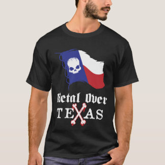 Metaal over Texas T-Shirt