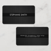 Metaal patroon visitekaartje (Voorkant / Achterkant)