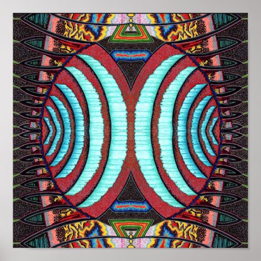 metaal poster (Voorkant)