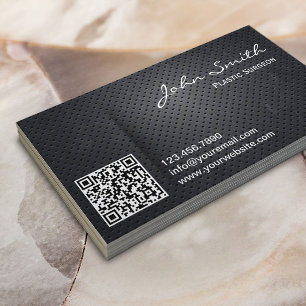 Metaal QR-code Plastic chirurg-Visitekaartje Visitekaartje