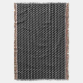 Metaal rasterpatroon - achtergrond deken (Voorkant Verticaal)