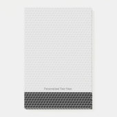 Metaal rasterpatroon - achtergrond post-it® notes (Voorkant)
