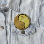 Metaal Rat Ronde Button 7,6 Cm (In situ)