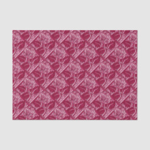 Metaal Roos-13-Magenta-Weefpapier Tissuepapier