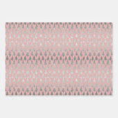 Metaal Roos Gold Platinum Silver-kerstbomen Inpakpapier Vel (Voorkant 3)