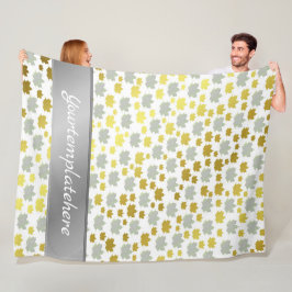 metaal, staal, platen, industrieel, bord, zwaar, fleece deken