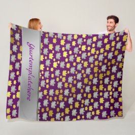 metaal, staal, platen, industrieel, bord, zwaar, fleece deken