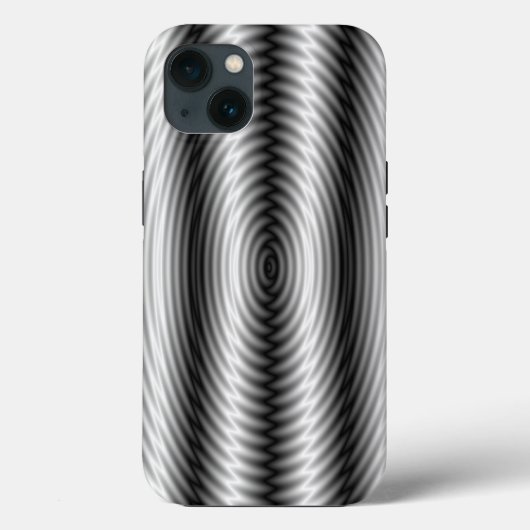 Metaal: Staalgeluidsgolven, hoge ruiten Case-Mate iPhone Case (Achterkant)