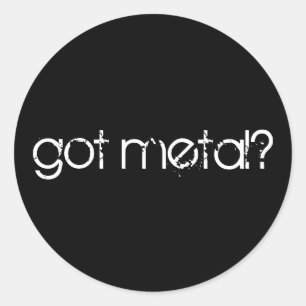 metaal? sticker