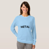 metaal t-shirt (Voorkant volledig)