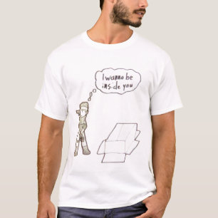 METAAL VASTE VISTUIG: IK WIL BINNEN JULLIE ZIJN T-SHIRT