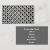 METAAL VISITEKAARTJE (Voorkant / Achterkant)