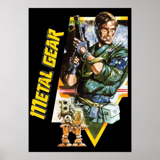 Metaal vistuig poster (Voorkant)