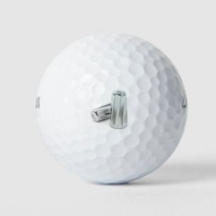Metaal zout en peper shakers golfballen