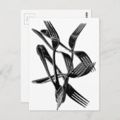 Metaalachtig Briefkaart (Voorkant / Achterkant)