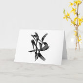 Metaalachtig Kaart (Gele Bloem)