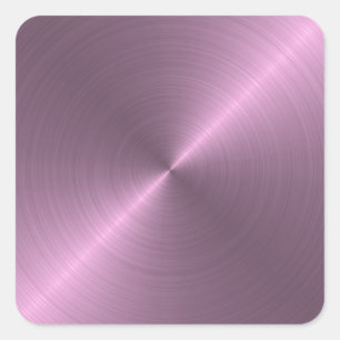 Metaalachtig Paars Vierkante Sticker