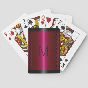 Metaalachtig RVS Metaal Uiterlijk Pokerkaarten