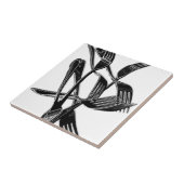 Metaalachtig Tegeltje (Zijkant)