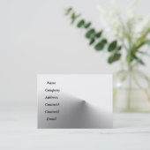 metaalachtig visitekaartje (Staand voorkant)