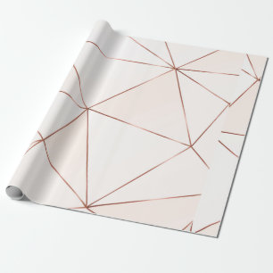 Metaalachtige kopertextuur met brons ontvlambaar cadeaupapier