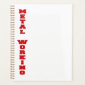 metaalbewerking planner (Voorkant)